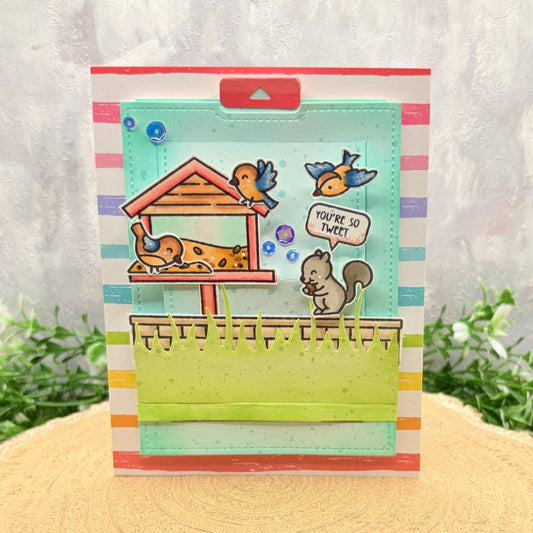 Seed-sational Friend Handmade Pull Tab Card