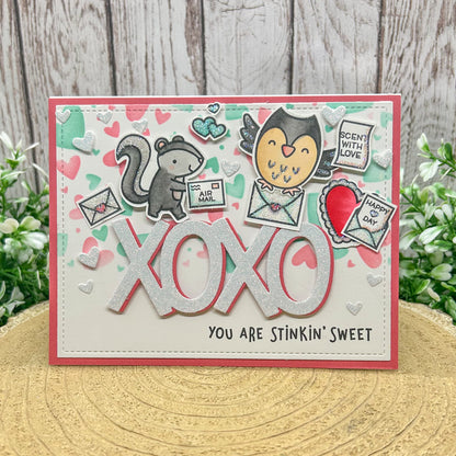 Stinkin' Sweet Handmade Valentine's Day Card