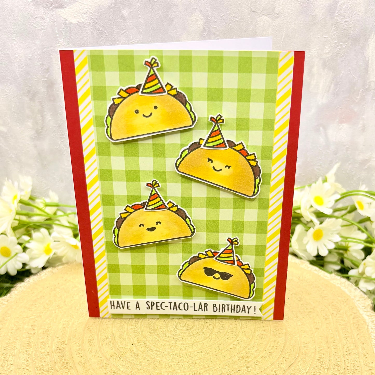 Taco Funny Handmade Birthday Card-1