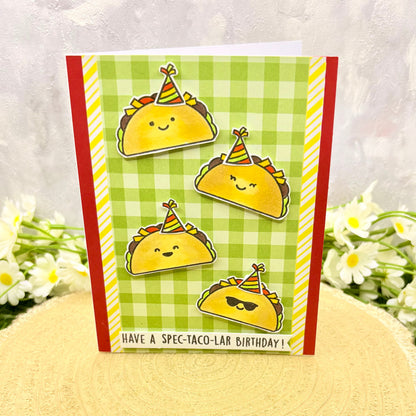 Taco Funny Handmade Birthday Card-1