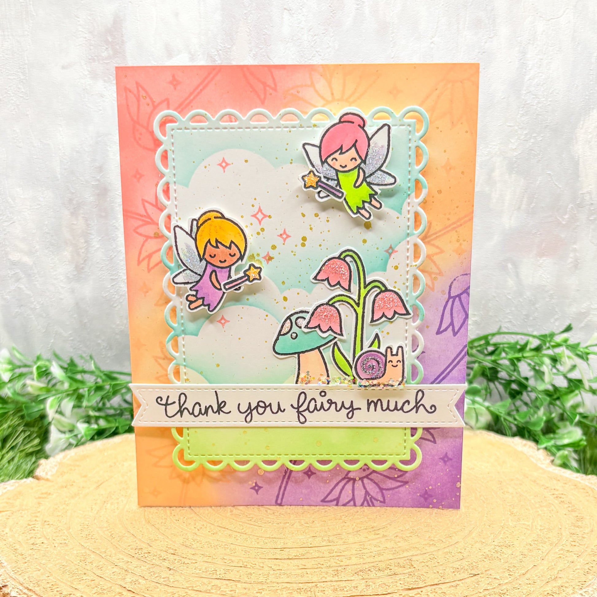 Thank You Fairy Much Handmade Thank You Card