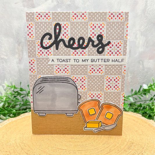 To My Butter Half Funny Handmade Anniversary Card