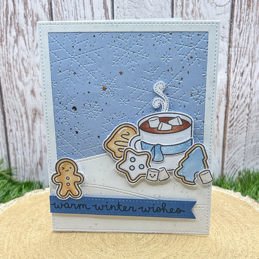 Warm Winter Wishes Handmade Card