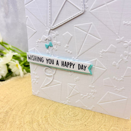 White Kites Handmade Birthday Card-2