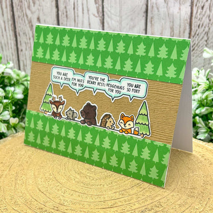 Woodland Animal Funny Puns Handmade Card-1