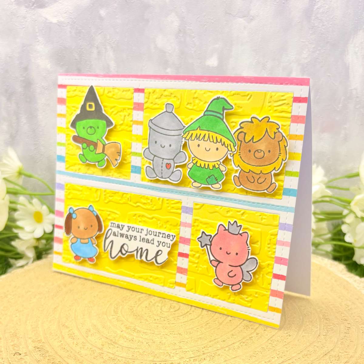 Yellow Brick Road Friends Handmade Character Card-1