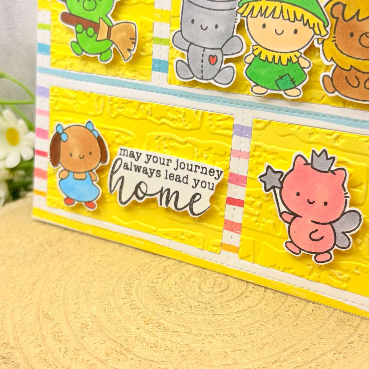 Yellow Brick Road Friends Handmade Character Card-2