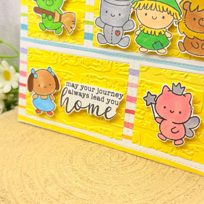 Yellow Brick Road Friends Handmade Character Card-2