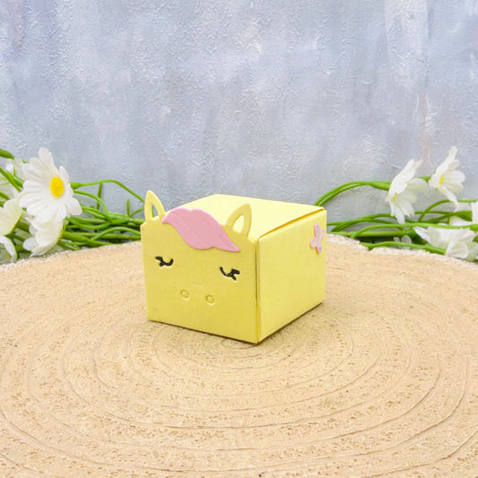 Yellow Horse Miniature Gift Box