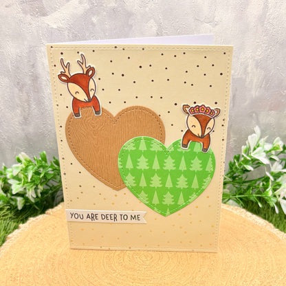 You Are Deer To Me Handmade Card-1