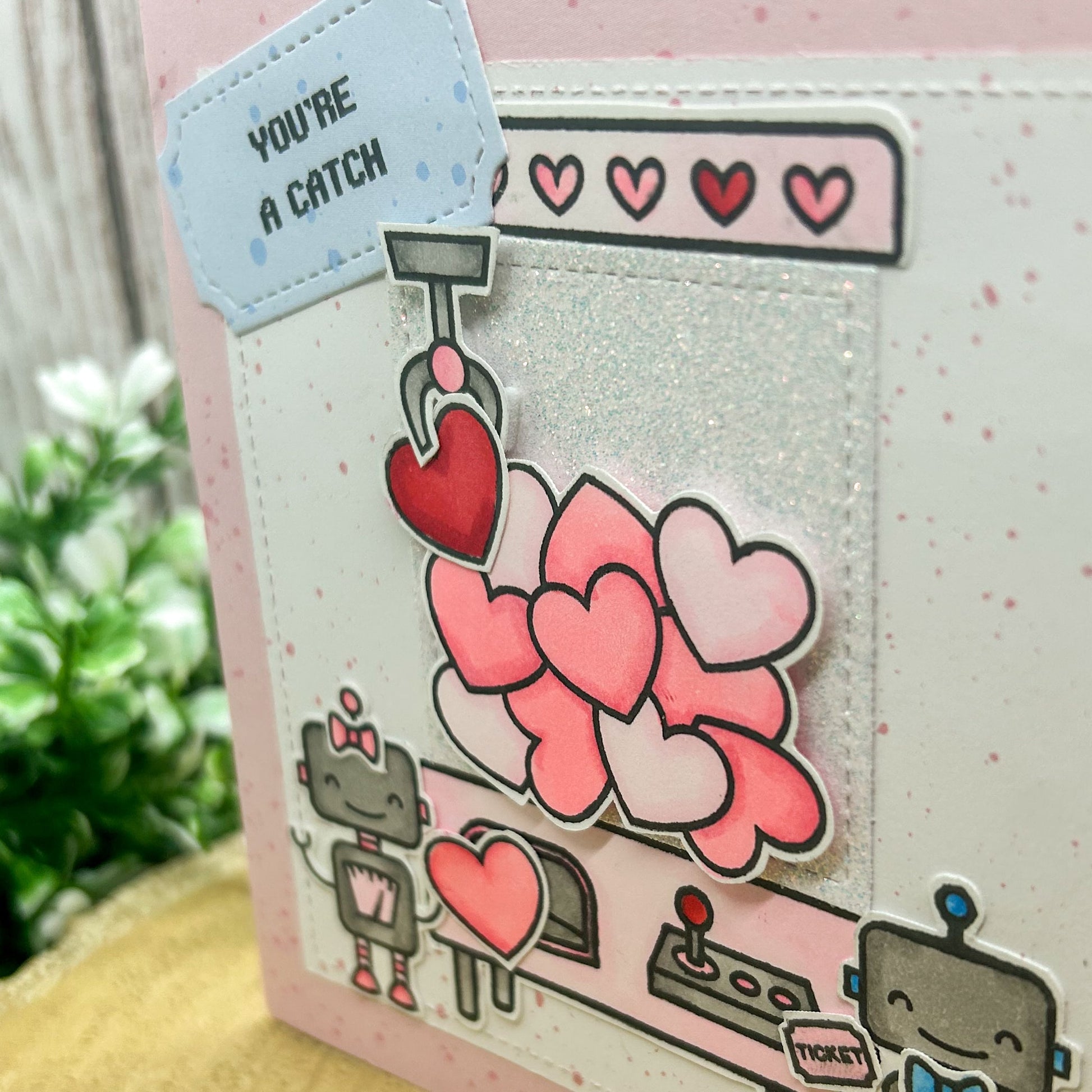 You're A Catch Handmade Valentine's Day Card-2