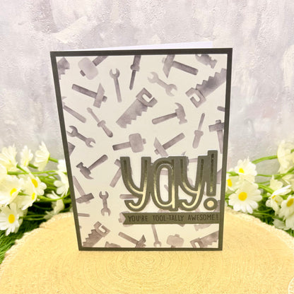 You're Tool-tally Awesome Handmade Card-1