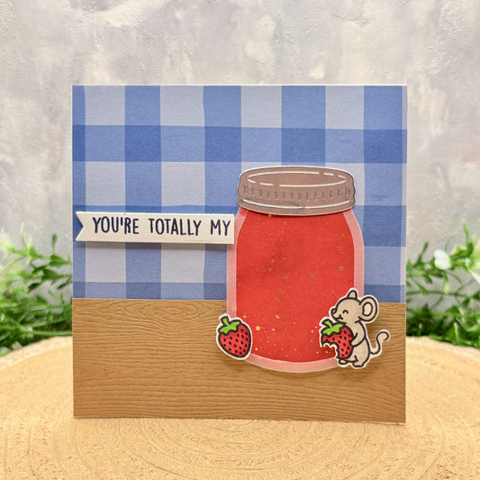 You're Totally My Jam Handmade Card
