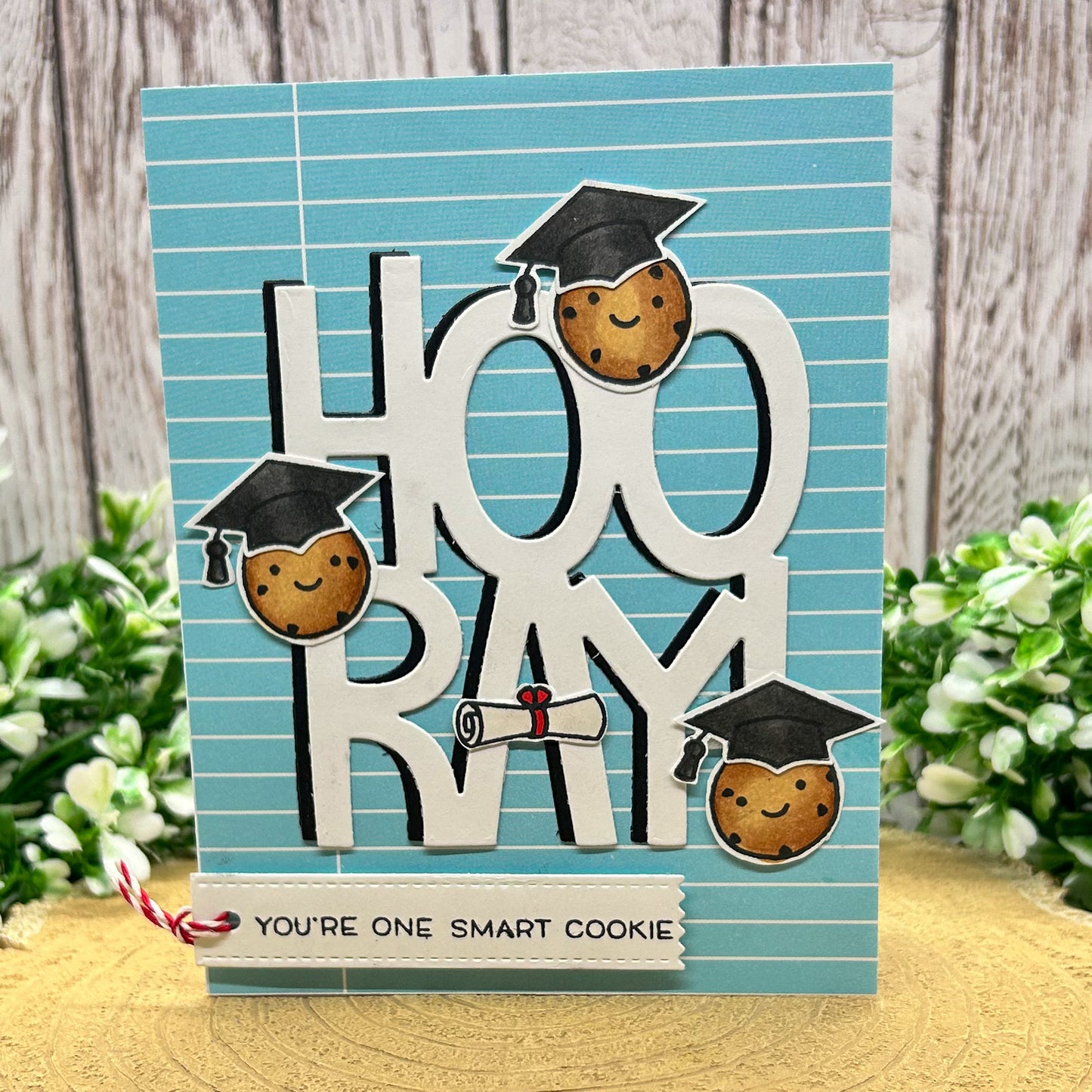 Hooray! Smart Cookie Handmade Graduation Card