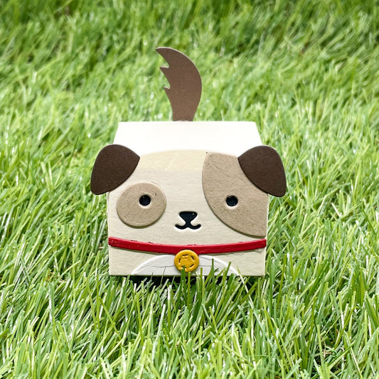 Cute Dog Miniature Gift Box