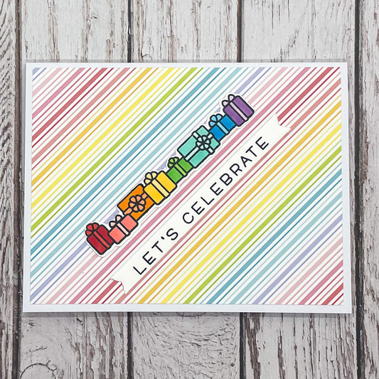 Let¢‚¬„¢s Celebrate Presents PRIDE LGBT Handmade Card