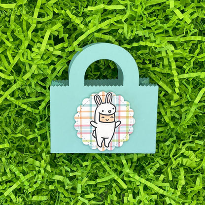 Blue Miniature Gift Bag