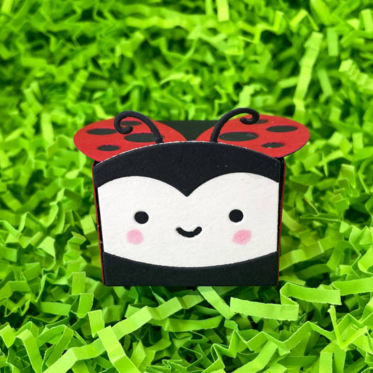 Cute Ladybug Miniature Gift Box