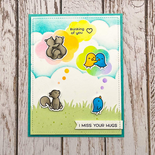 Thinking Of You Loveable Critters I Miss You Handmade 