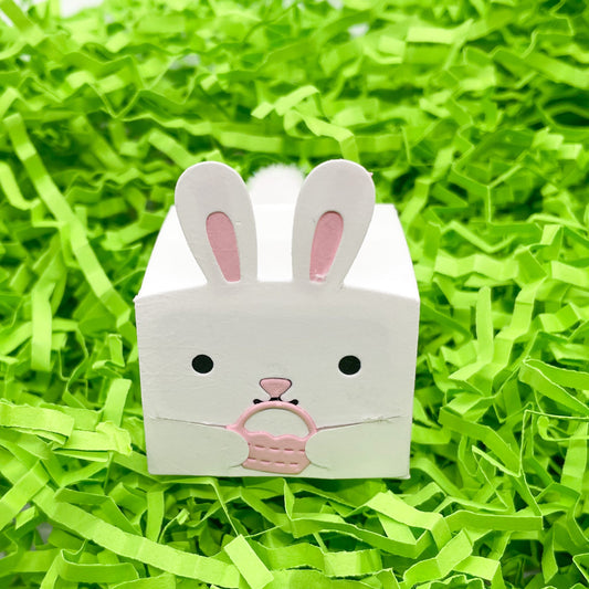 White Bunny Miniature Gift Box