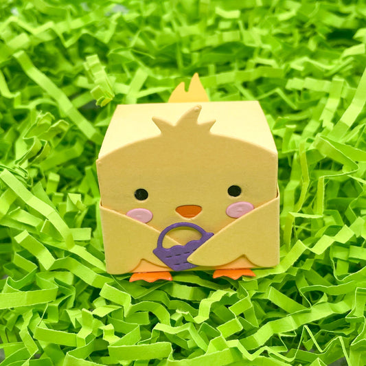 Yellow Chick Miniature Gift Box